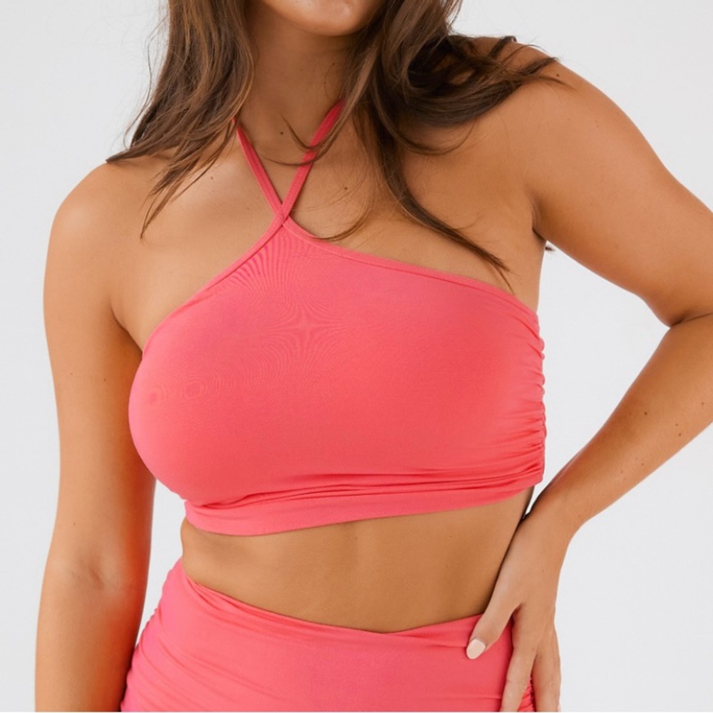 Klassy Network Ruched Halter Brami